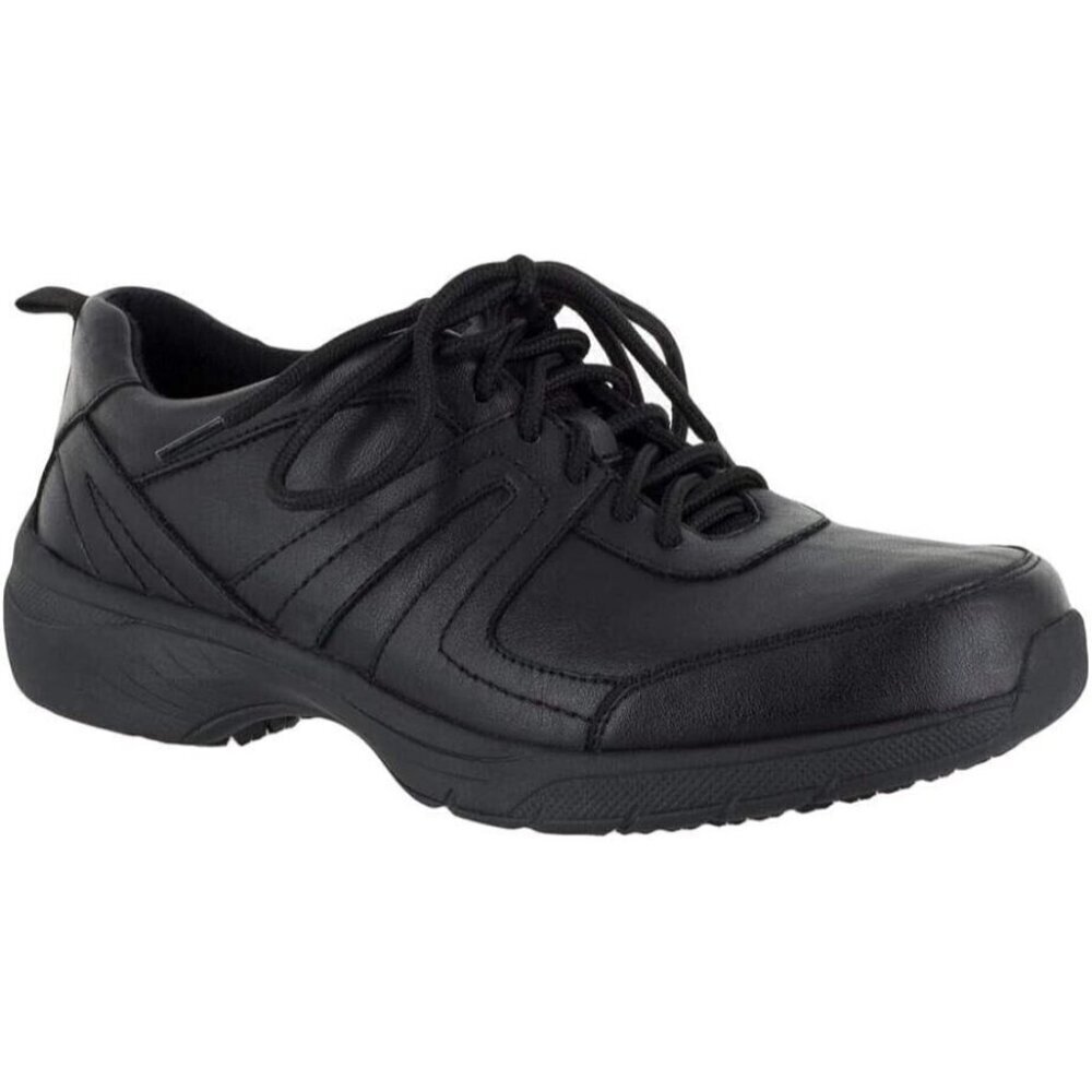 Easy Works by Easy Street Women's Paprika Clog Slip-Resistant Black NEW 6.5 M